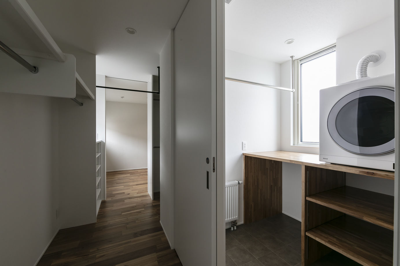 竹内建設 【札幌市/平屋/玄関土間】家事動線が考えられたシンプルな平屋の建築実例画像5