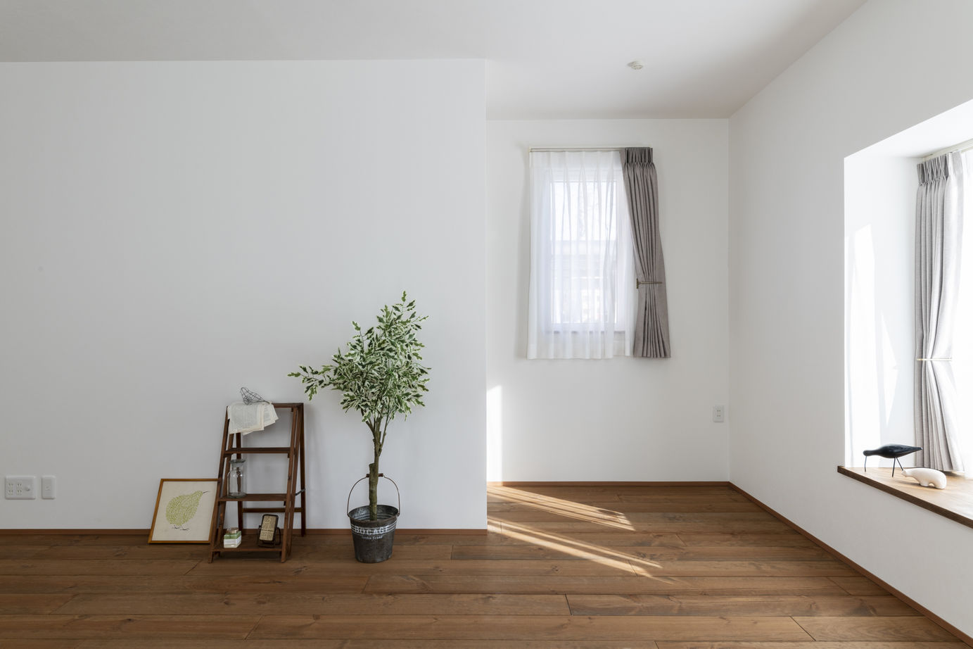 竹内建設 【札幌市/ナチュラル/出窓】こだわりが詰まったカフェ風の家の建築実例画像6