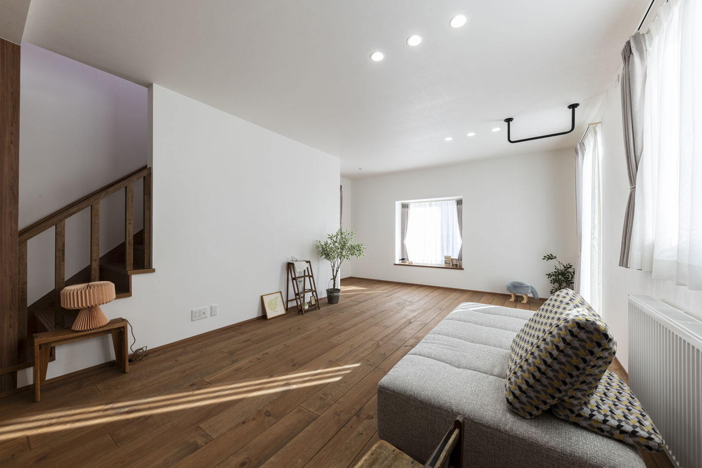 竹内建設 【札幌市/ナチュラル/出窓】こだわりが詰まったカフェ風の家の建築実例画像8