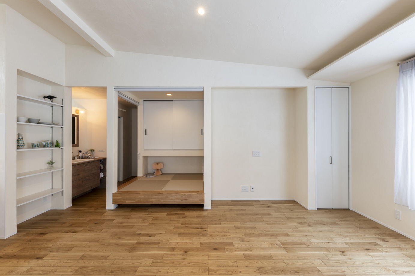 竹内建設 【石狩市/ナチュラル/シンプルモダン】エシカルな平屋の家の建築実例画像3