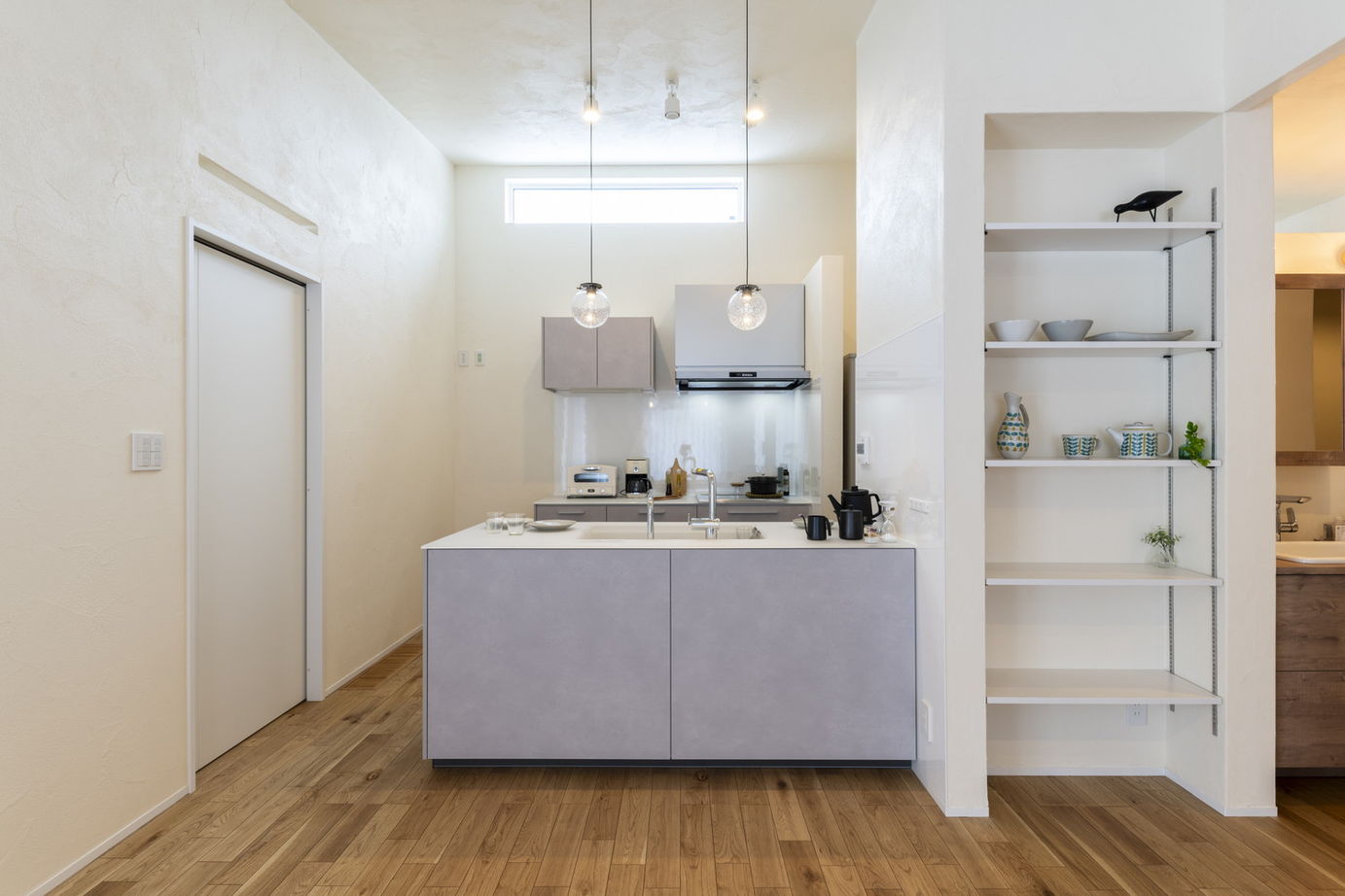 竹内建設 【石狩市/ナチュラル/シンプルモダン】エシカルな平屋の家の建築実例画像10