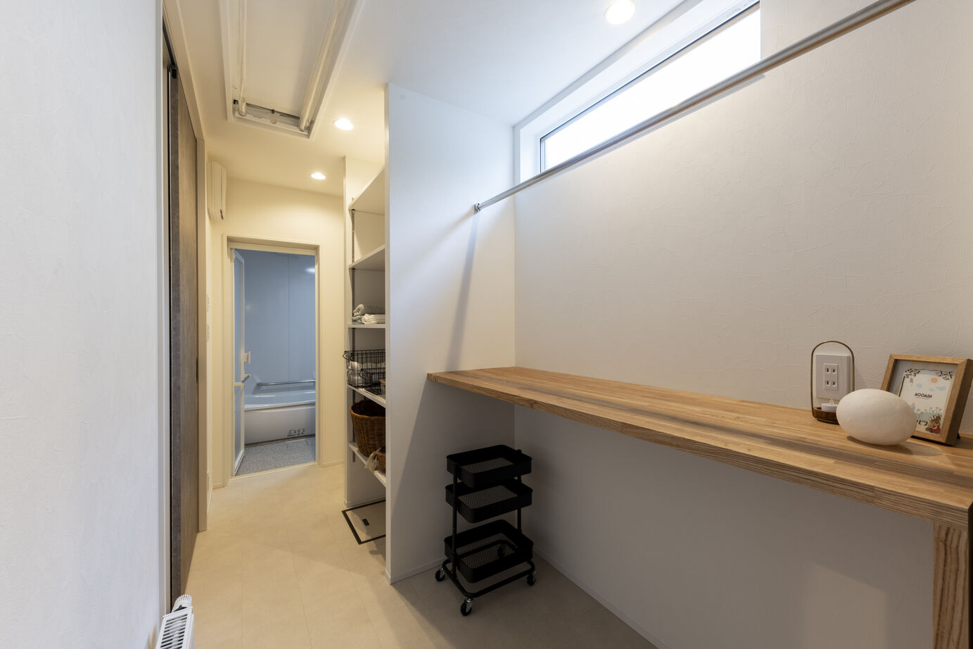 竹内建設 【札幌市/3LDK】ナチュラルグレー×回遊動線の家の建築実例画像9