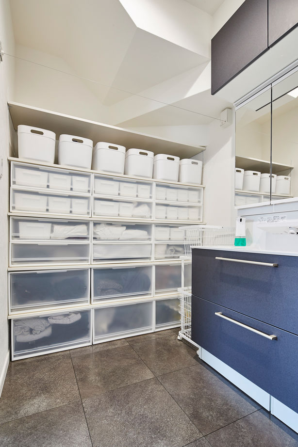 さくら不動産 【岸和田市｜1000万円台後半｜間取り図】たっぷりの収納・インナーテラス・太陽光発電のお家の建築実例画像5