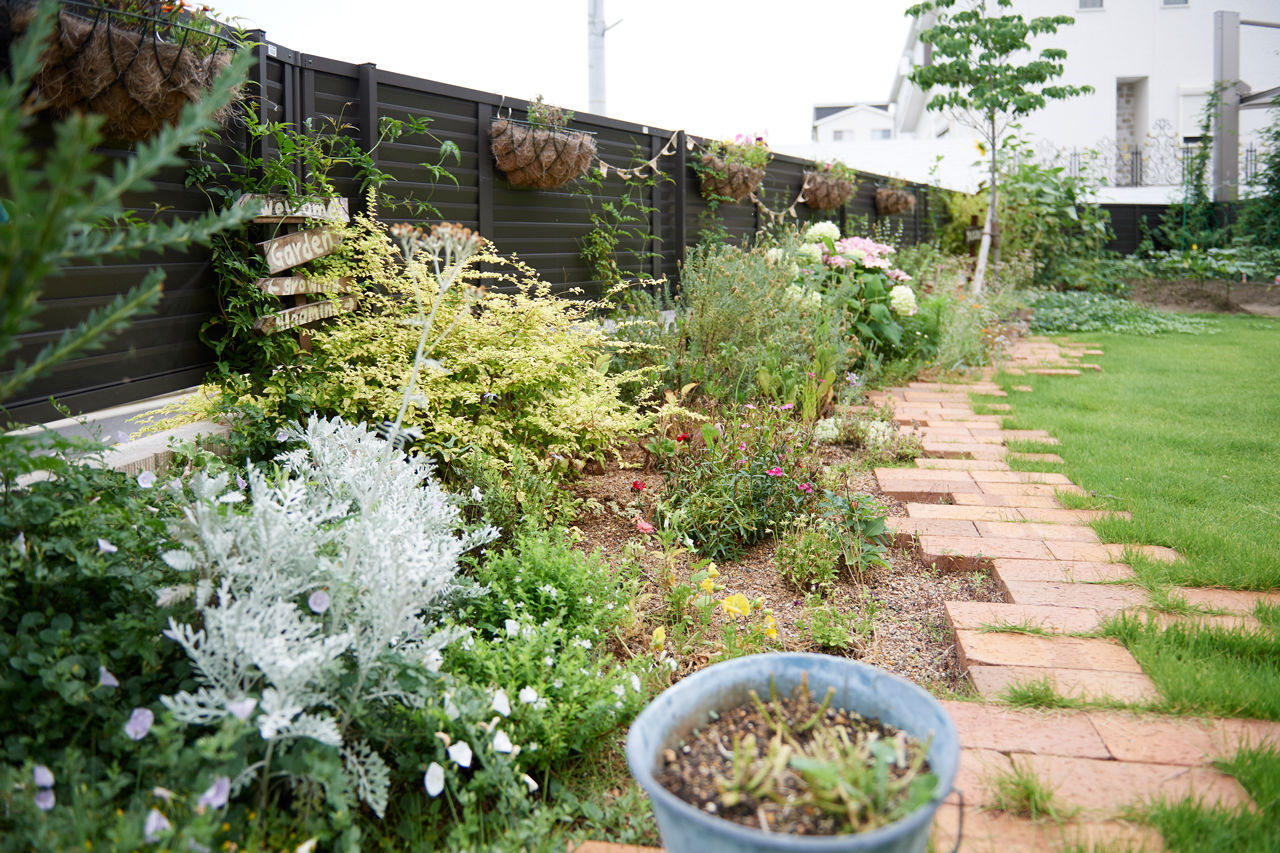 さくら不動産 【大阪｜平屋｜間取り図｜30坪台】レンガ調のおしゃれ外観とガーデニング・家庭菜園を叶えたお家の建築実例画像8