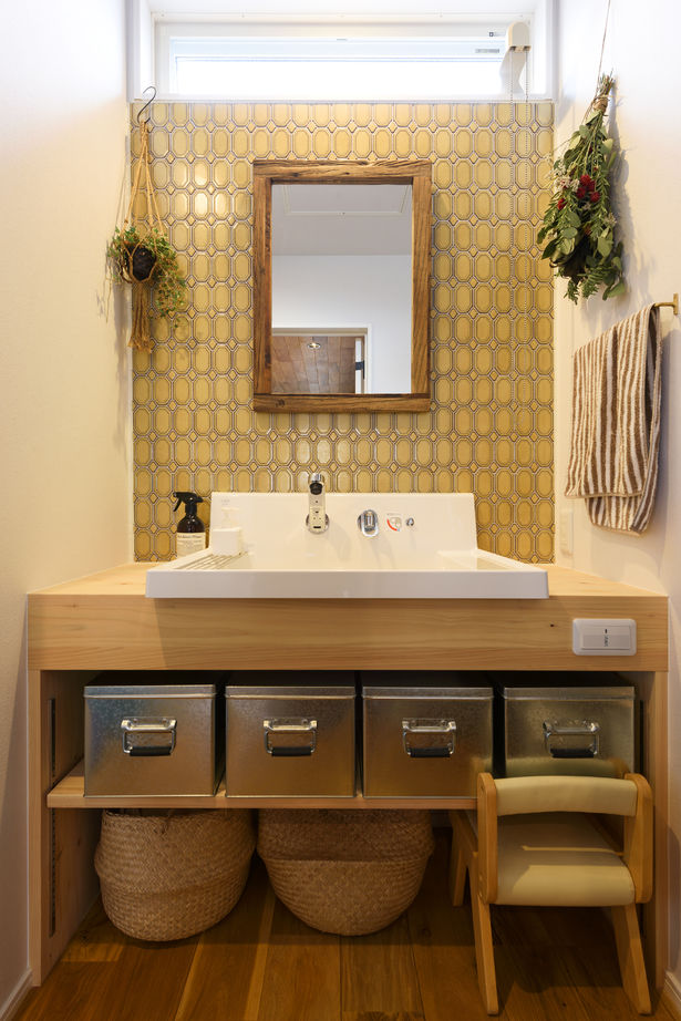 赤ちゃん基準の家　住工房プラスアルファ 全身で自然素材を感じる。住みながら馴染ませていく家の建築実例画像7