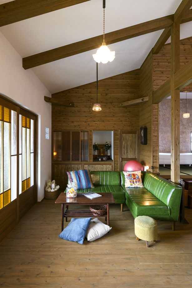 赤ちゃん基準の家　住工房プラスアルファ アンティーク雑貨に合わせてつくった好きを詰めこんだレトロな家の建築実例画像4