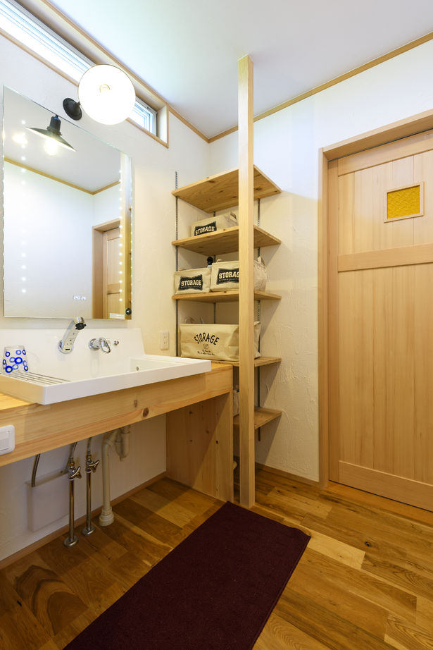 赤ちゃん基準の家　住工房プラスアルファ 知人宅でみたキッチンに一目ぼれ。このキッチンを取り入れたくてはじまった家づくりの建築実例画像5