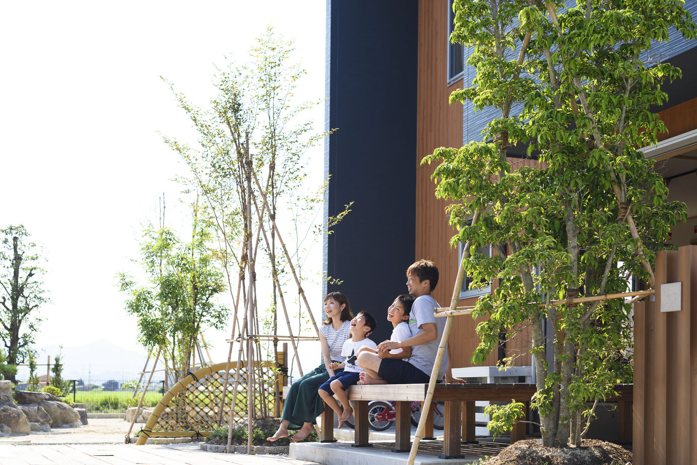 赤ちゃん基準の家　住工房プラスアルファ 知人宅でみたキッチンに一目ぼれ。このキッチンを取り入れたくてはじまった家づくりの建築実例画像9