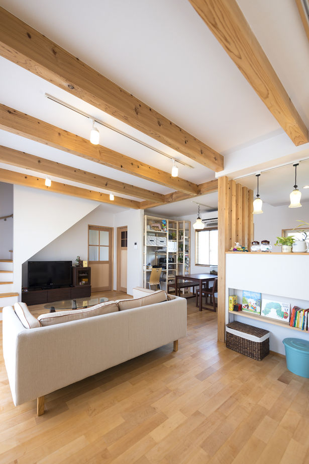 赤ちゃん基準の家　住工房プラスアルファ 細長の45坪の敷地にあわせた、住みやすさマジックの建築実例画像6