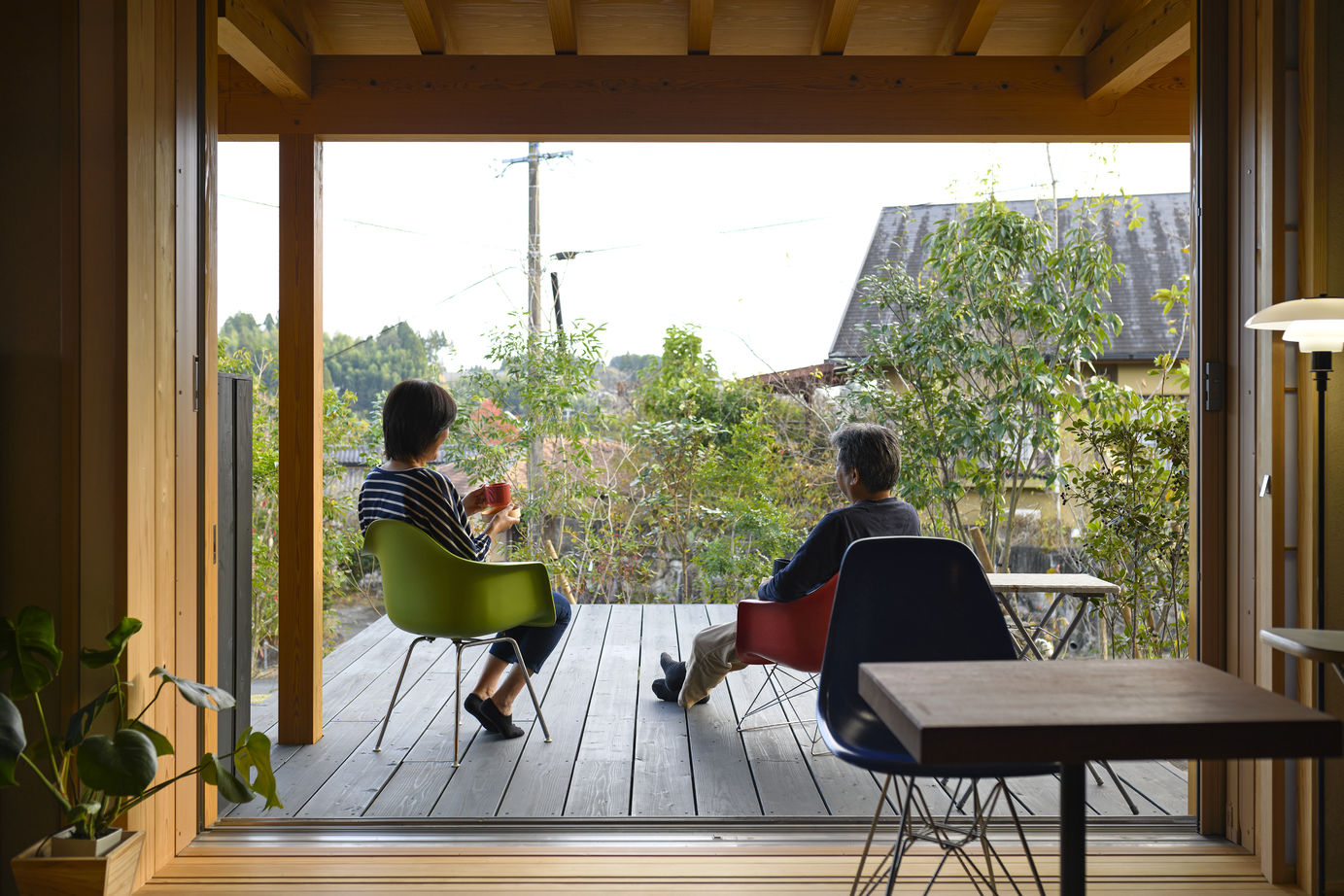 赤ちゃん基準の家　住工房プラスアルファ 2人で季節を数えながら過ごす、憧れの露天風呂のある家の建築実例画像3