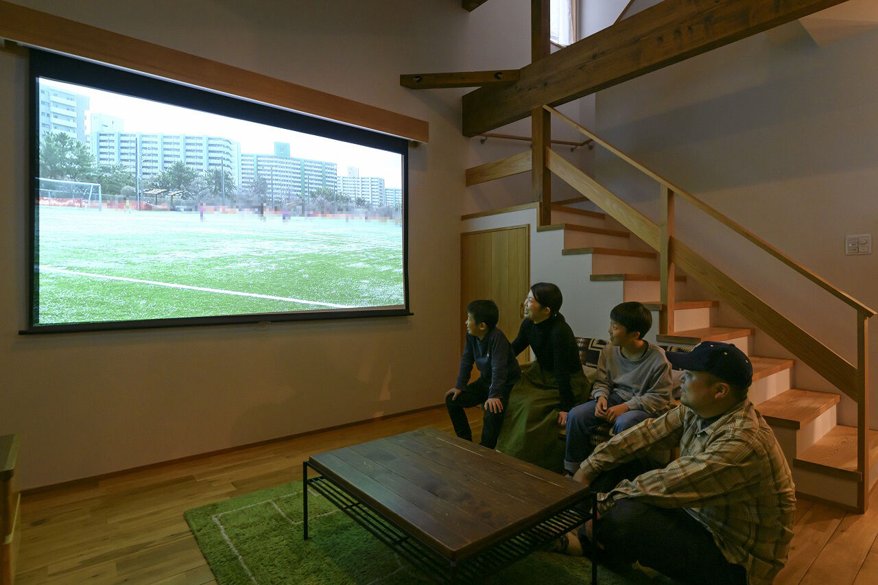 赤ちゃん基準の家　住工房プラスアルファ 時と共に家族に馴染む家-ずっと心地よさが続く住まい-の建築実例画像3