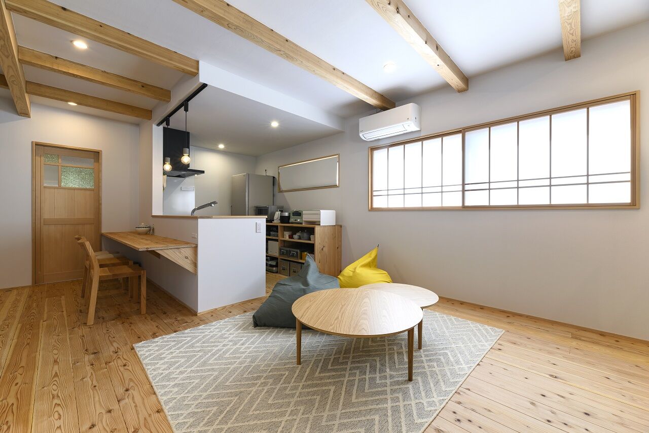 赤ちゃん基準の家　住工房プラスアルファ 姉妹の夢と安心の住まい-20年越しに叶えた、赤ちゃんにもやさしい店舗兼用住宅-の建築実例画像2