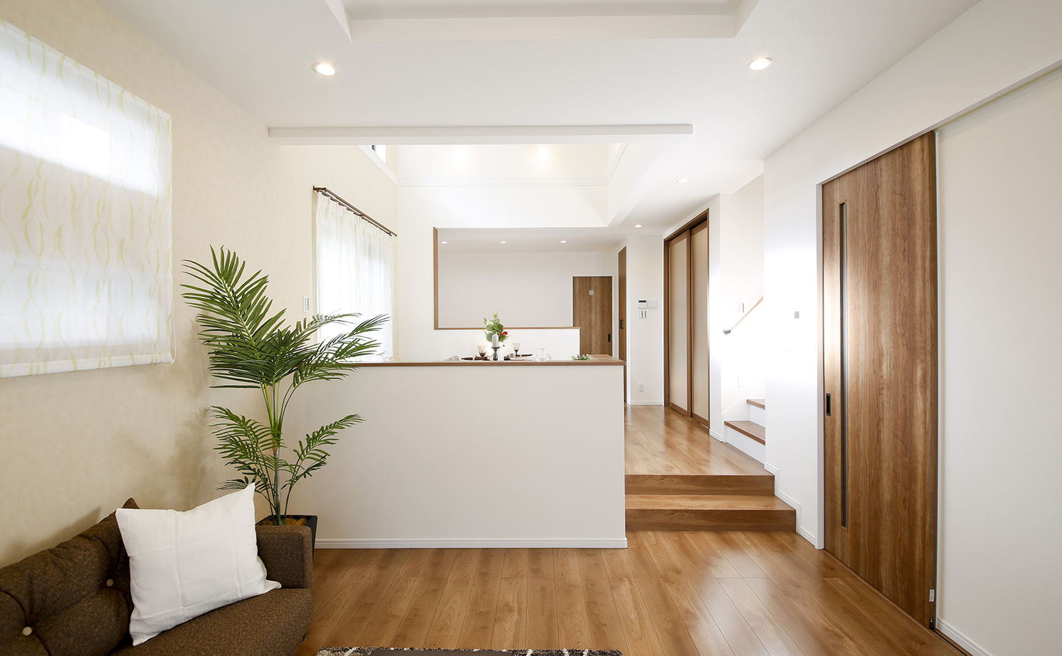 タケイハウジング 【奈良/1000万円台/家事ラク/間取り有】空間を緩やかに仕切って開放的に暮らすモダンな家の建築実例画像5