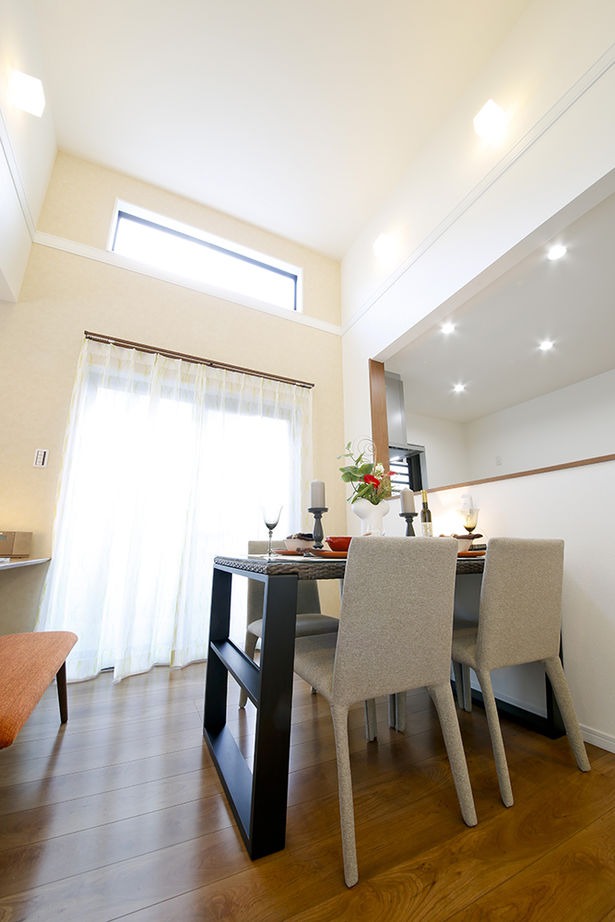 タケイハウジング 【奈良/1000万円台/家事ラク/間取り有】空間を緩やかに仕切って開放的に暮らすモダンな家の建築実例画像9