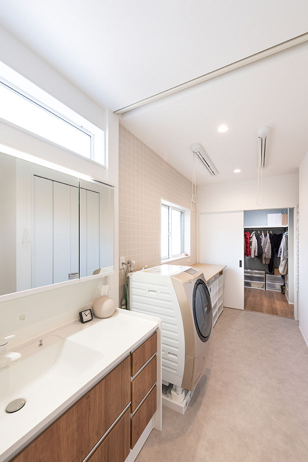 タケイハウジング 【奈良/2000万円台/間取り有】ゆとりのリビングで子育て。上品ナチュラルな木の家の建築実例画像9