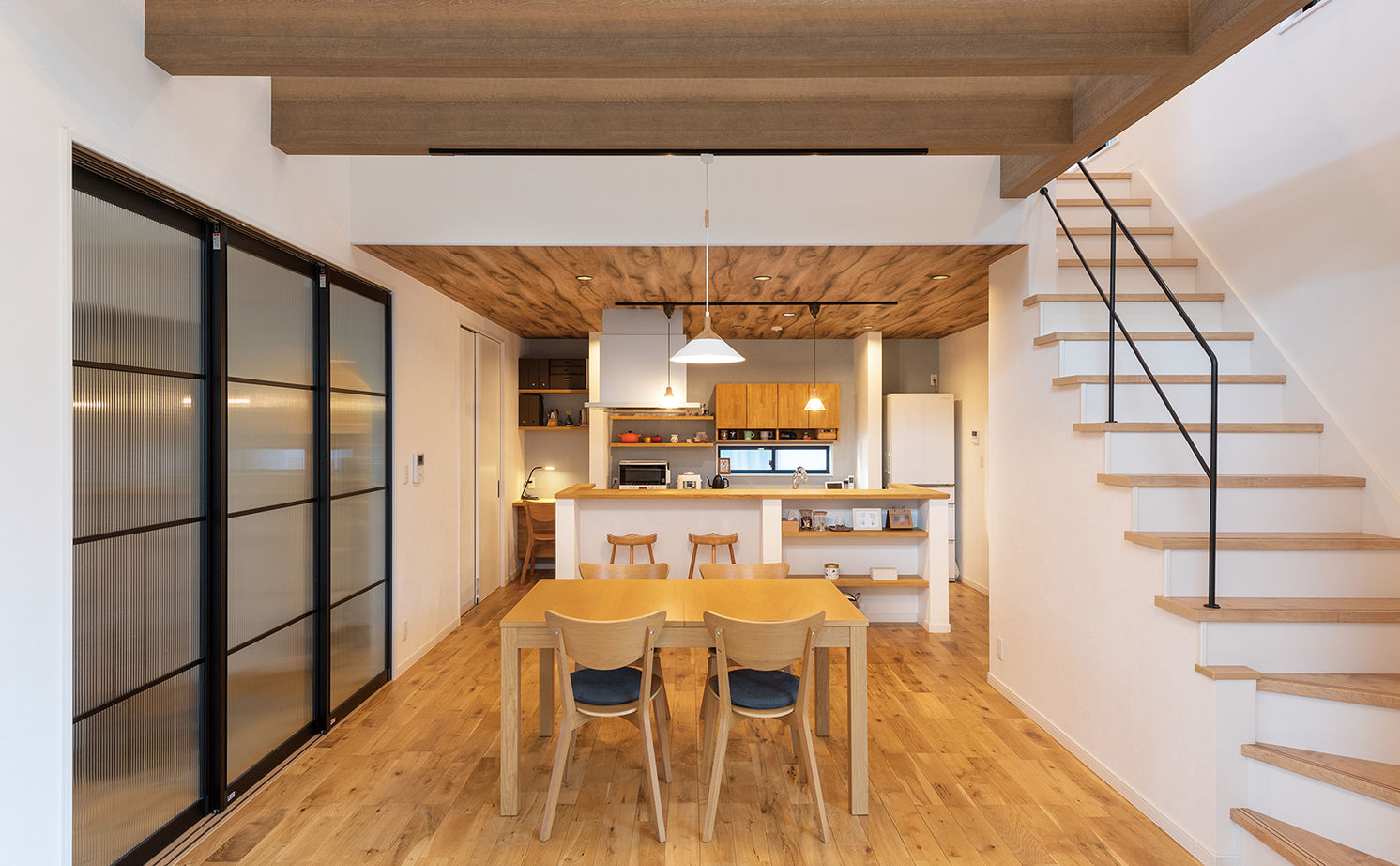 タケイハウジング 【奈良/1000万円台/間取り有】動線がすごくいい！子育て家族が暮らす北欧ナチュラルな家の建築実例画像3