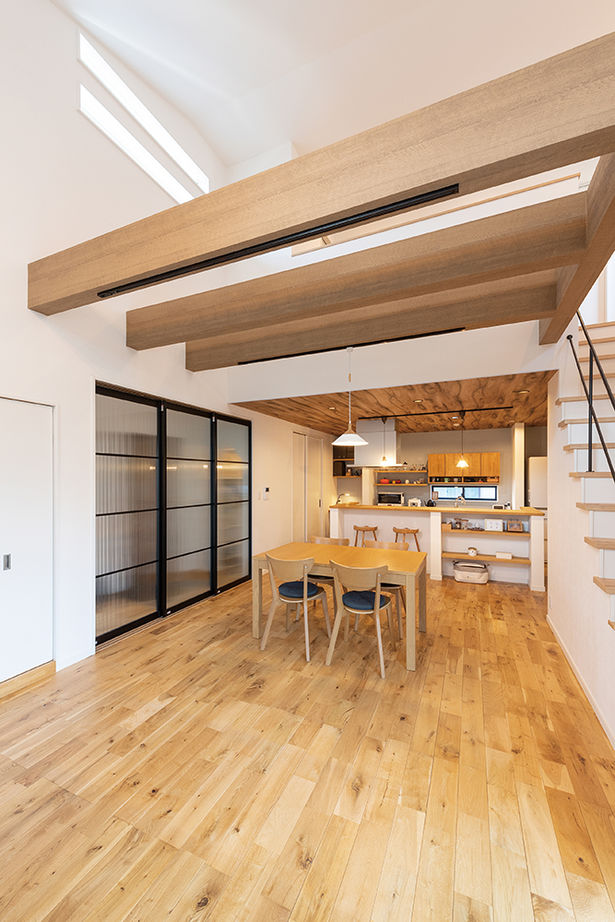 タケイハウジング 【奈良/1000万円台/間取り有】動線がすごくいい！子育て家族が暮らす北欧ナチュラルな家の建築実例画像4