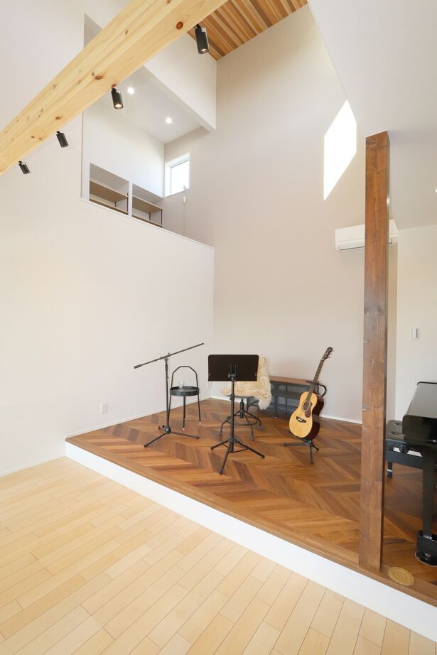 ワコーハウジング 【2000～2499万円・41.5坪・平屋＋α】地震や災害に強い！吹き抜け＆スキップフロアのあるお家の建築実例画像4