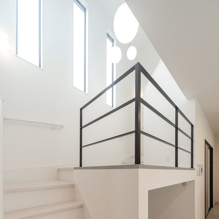 ニーズホーム スキップフロアやリビングクローク　家族がゆるやかにつながる家の建築実例画像6