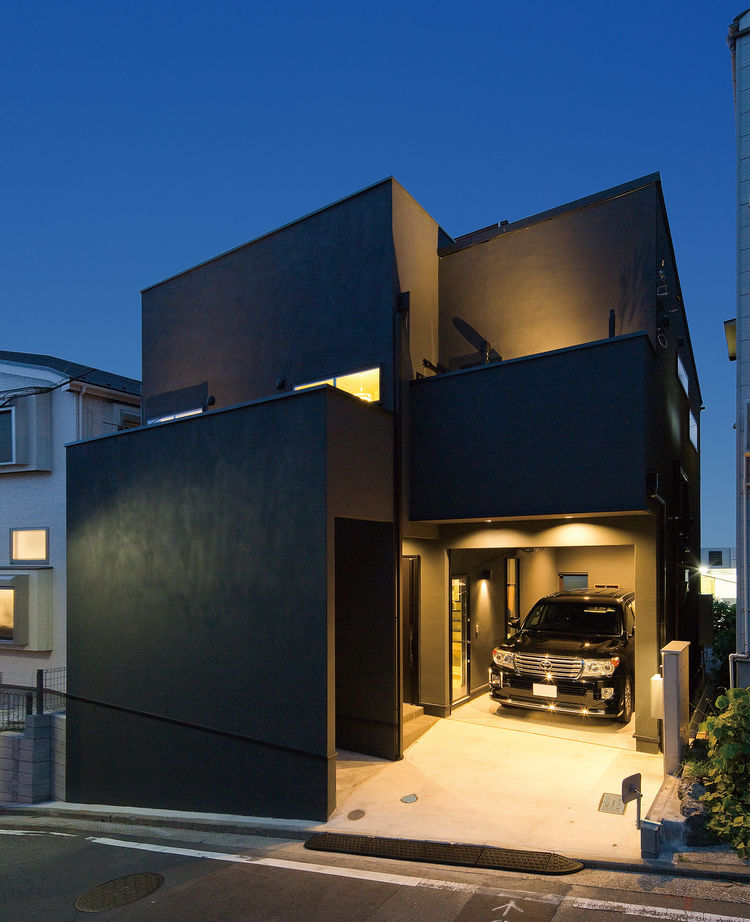 サートンホーム（横浜・相模原・八王子） 【2345万円/約30坪/ビルトインガレージ/間取り有】限られた敷地でも広々快適な屋上がある住まいの建築実例画像2