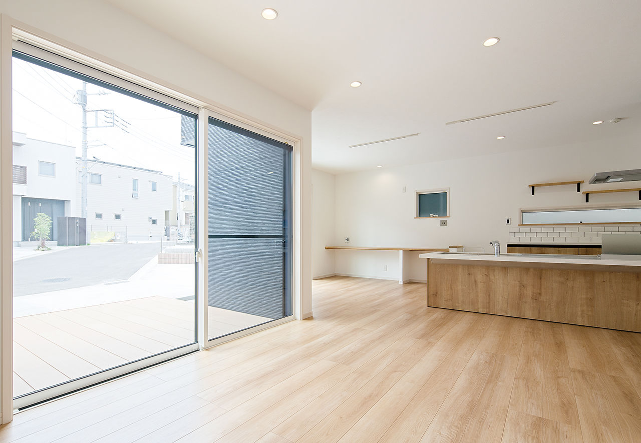 サートンホーム（横浜・相模原・八王子） 【2000万円台/ウッドデッキ/収納充実/間取り有】間取りも家族の繋がりも「ちょうどいい家」を延床31坪にの建築実例画像4