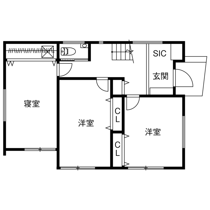サートンホーム（横浜・相模原・八王子） 【1500万円台/間取り有/約30坪】ジェットバスのある屋上でホームパーティ！夢を叶えたIT活用スマートホームの間取り図（3LDK）1階