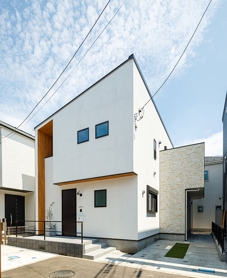 サートンホーム（横浜・相模原・八王子） 【1370万円／間取り有/約30坪】バルコニーと一体の2階リビングで、自分たちだけの光と風、空を楽しむの建築実例画像2