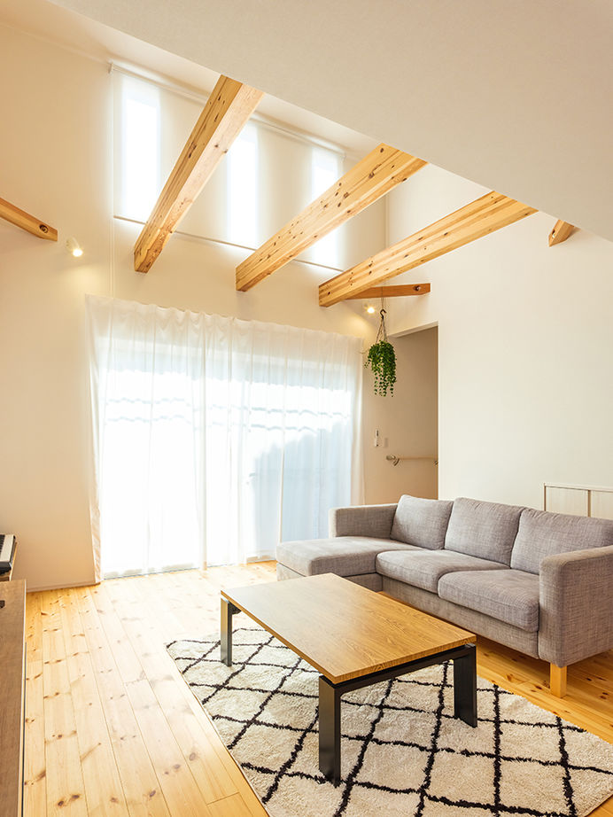 サートンホーム（横浜・相模原・八王子） 【2000万～2499万円台／インナーガレージ／ウッドデッキ】四方を囲まれた旗竿地に、明るく開放的な住まいをの建築実例画像7