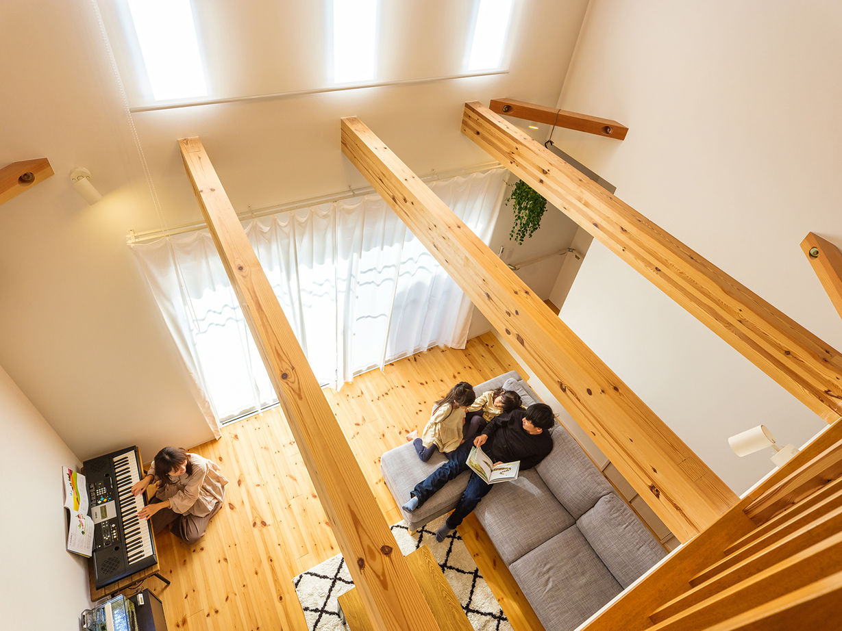 サートンホーム（横浜・相模原・八王子） 【2000万～2499万円台／インナーガレージ／ウッドデッキ】四方を囲まれた旗竿地に、明るく開放的な住まいをの建築実例画像12