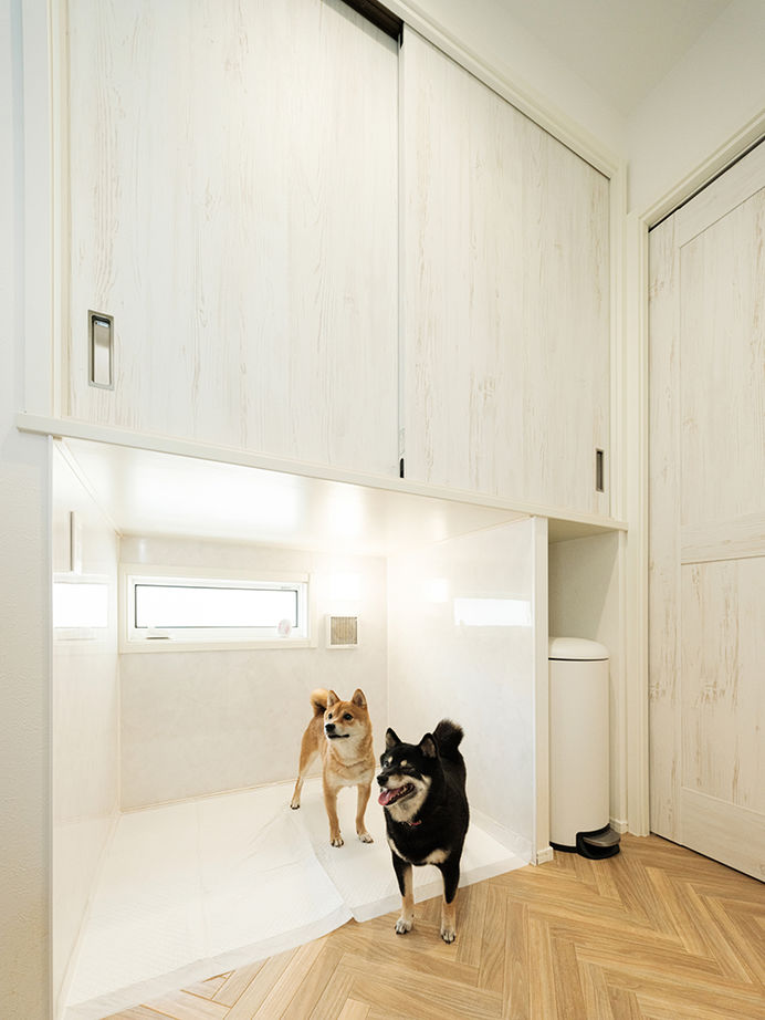 サートンホーム（横浜・相模原・八王子） 【2000万円台／ビルトインガレージ／2階リビング／間取図有】バイクが好き、ペットが好き、この家が大好き!の建築実例画像15