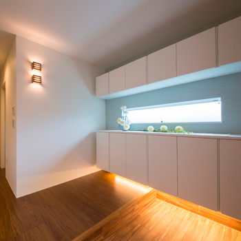 フェスティナ・レンテ 【1000万円台/50坪台/2階LDK/ビルトインガレージ】趣味部屋にワークスペース、男の憧れを叶えたガルバの家の建築実例画像7