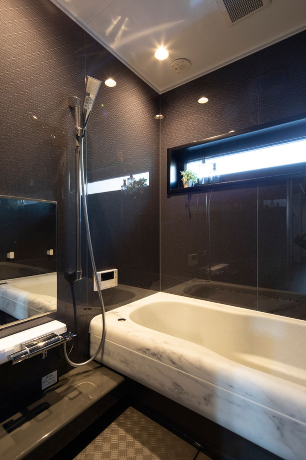 フェスティナ・レンテ 【ビルトインガレージ/3LDK/敷地50坪台/間取り図】グレーとウォルナットの大人空間。工夫した家事ラク動線の建築実例画像20