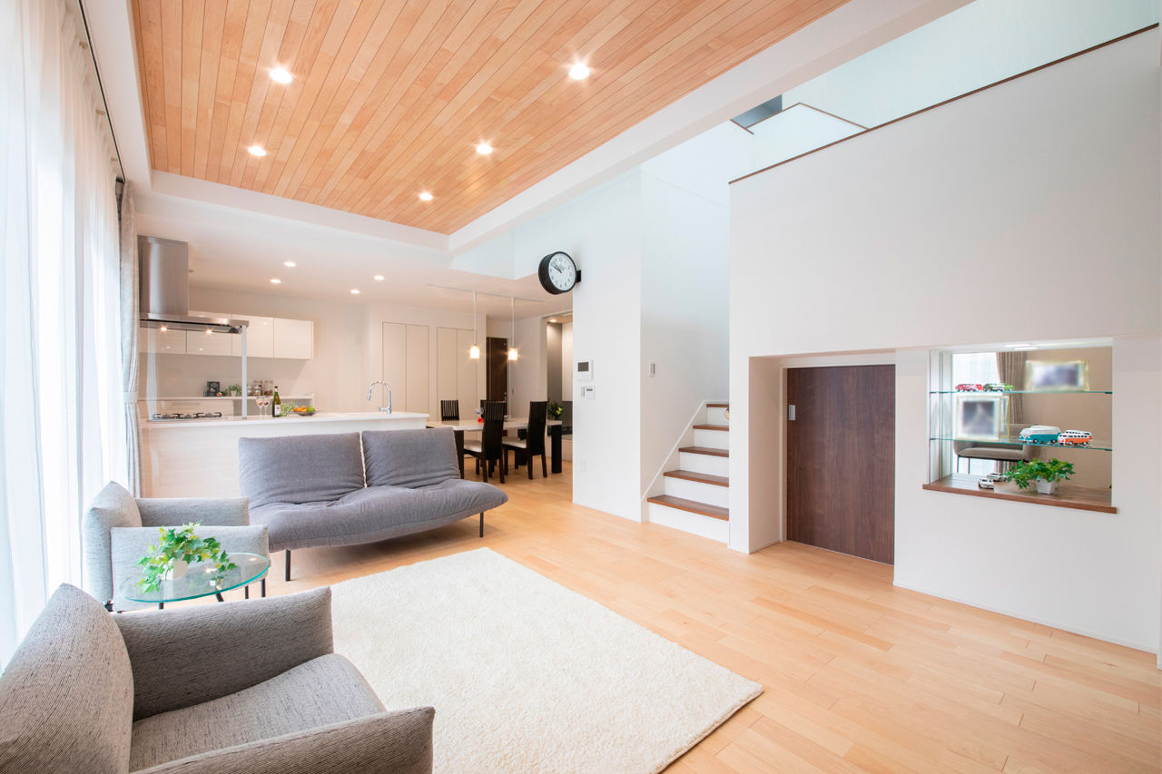 フェスティナ・レンテ 【2000万円台/40坪台/間取り図】平屋のように暮らせて家事ラク！リゾート気分で過ごせる広々リビングの家の建築実例画像2