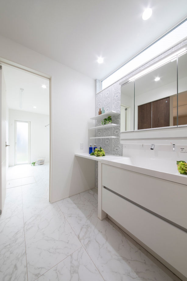 フェスティナ・レンテ 【2000万円台/40坪台/間取り図】平屋のように暮らせて家事ラク！リゾート気分で過ごせる広々リビングの家の建築実例画像10