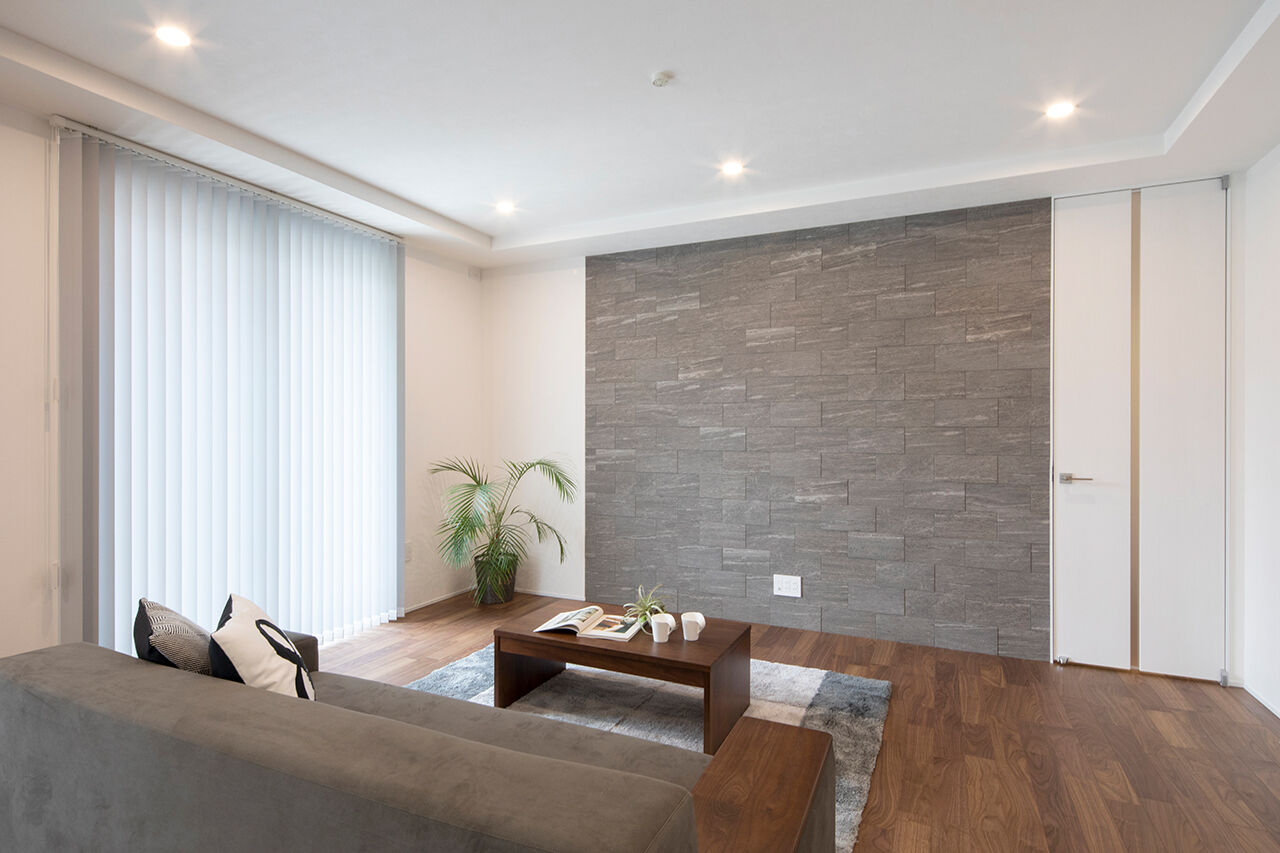 フェスティナ・レンテ 【2000万円台/38.2坪】奥まった広い敷地を活かし、インパクトある立体的な外観に。モダンでカッコいい家の建築実例画像3