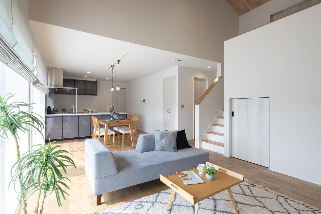 フェスティナ・レンテ 【2000万円台/30.5坪】スキップフロアのある平屋。生活動線にこだわった、家事ラクな家の建築実例画像2