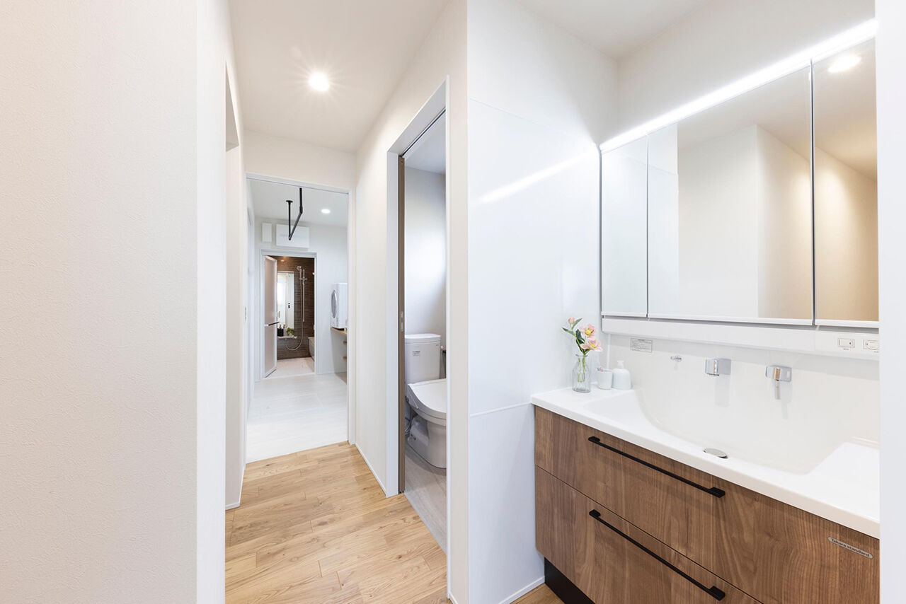 フェスティナ・レンテ 【2000万円台/30.5坪】スキップフロアのある平屋。生活動線にこだわった、家事ラクな家の建築実例画像7