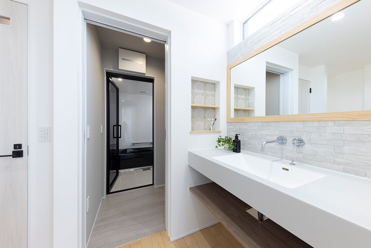 フェスティナ・レンテ 【2500万円台/30坪台/平屋/家事ラク】人目を気にせずゆとりある暮らしができる、コの字型の平屋の建築実例画像7