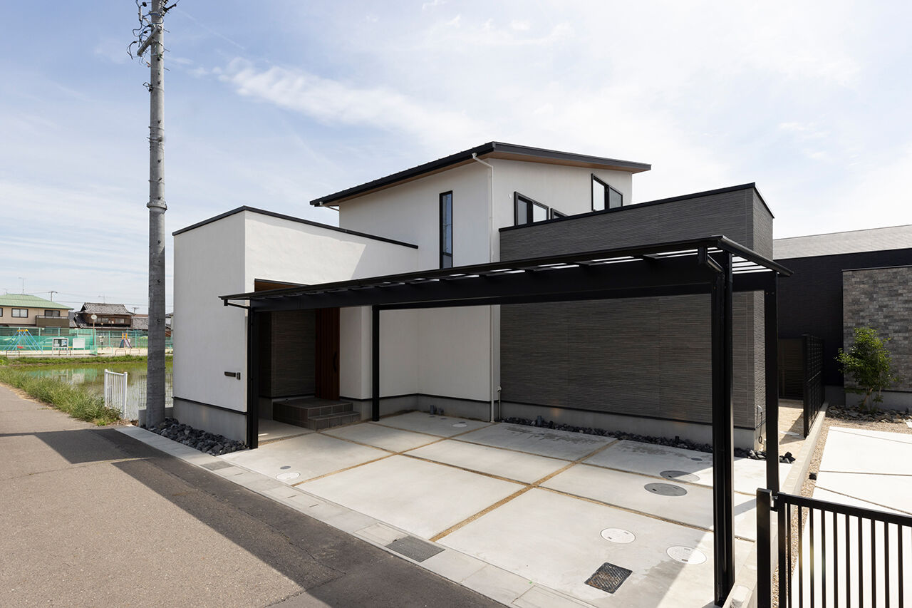 フェスティナ・レンテ 【2000万円台後半/30坪台/3LDK/高気密・高断熱】2.5階建て、スキップフロアのある家の建築実例画像1