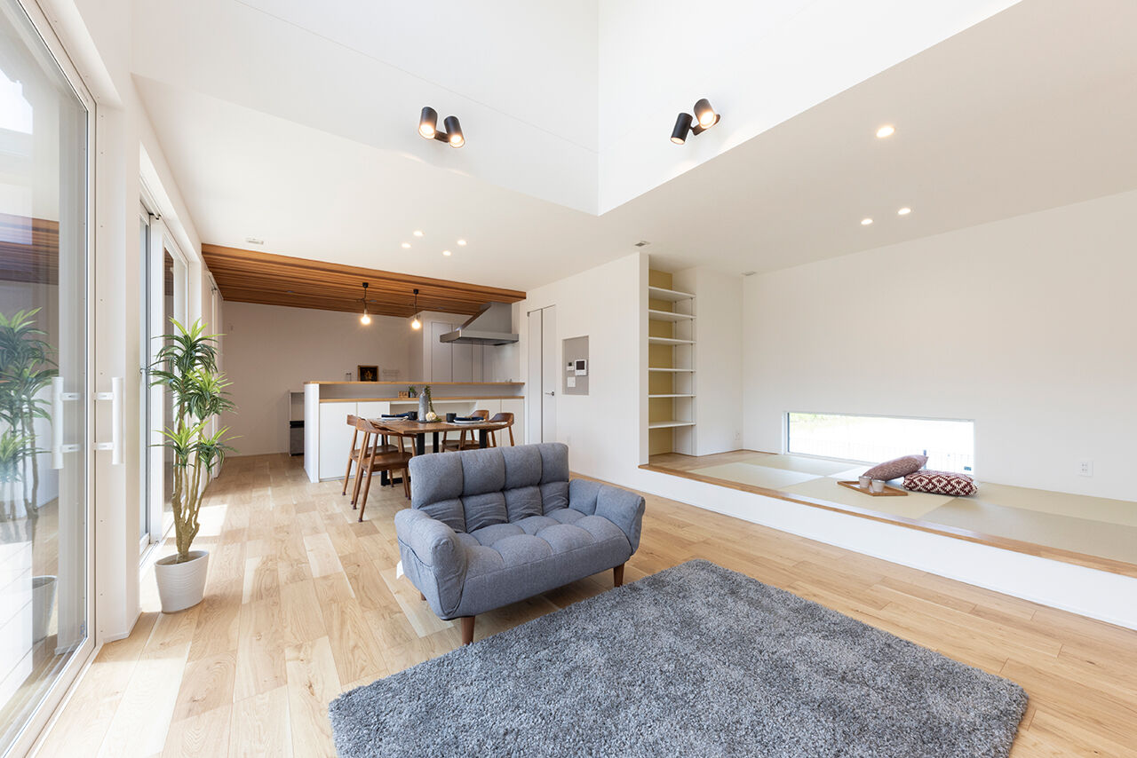 フェスティナ・レンテ 【2000万円台後半/30坪台/3LDK/高気密・高断熱】2.5階建て、スキップフロアのある家の建築実例画像2