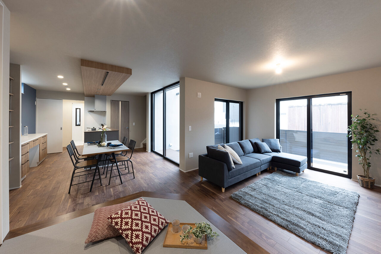 フェスティナ・レンテ 【2000万円台前半/30坪台/3LDK/家事ラク】家事ラク動線＆プライベートガーデンのある家の建築実例画像2