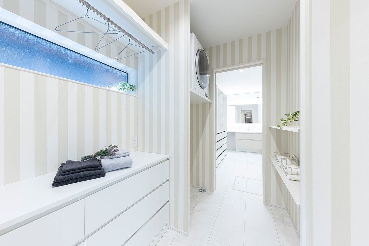 フェスティナ・レンテ 【2000万円台前半/35坪台/ロフト/高天井】カワイイの中身は、収納豊富＆回遊式動線で家事ラクを実現した家の建築実例画像8