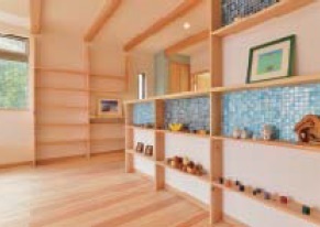 ライクスホーム 【川口市/30坪】自然素材と無垢材のブランコ、ロフト、吹抜け、勾配天井、ウッドデッキ等こだわった家の建築実例画像4