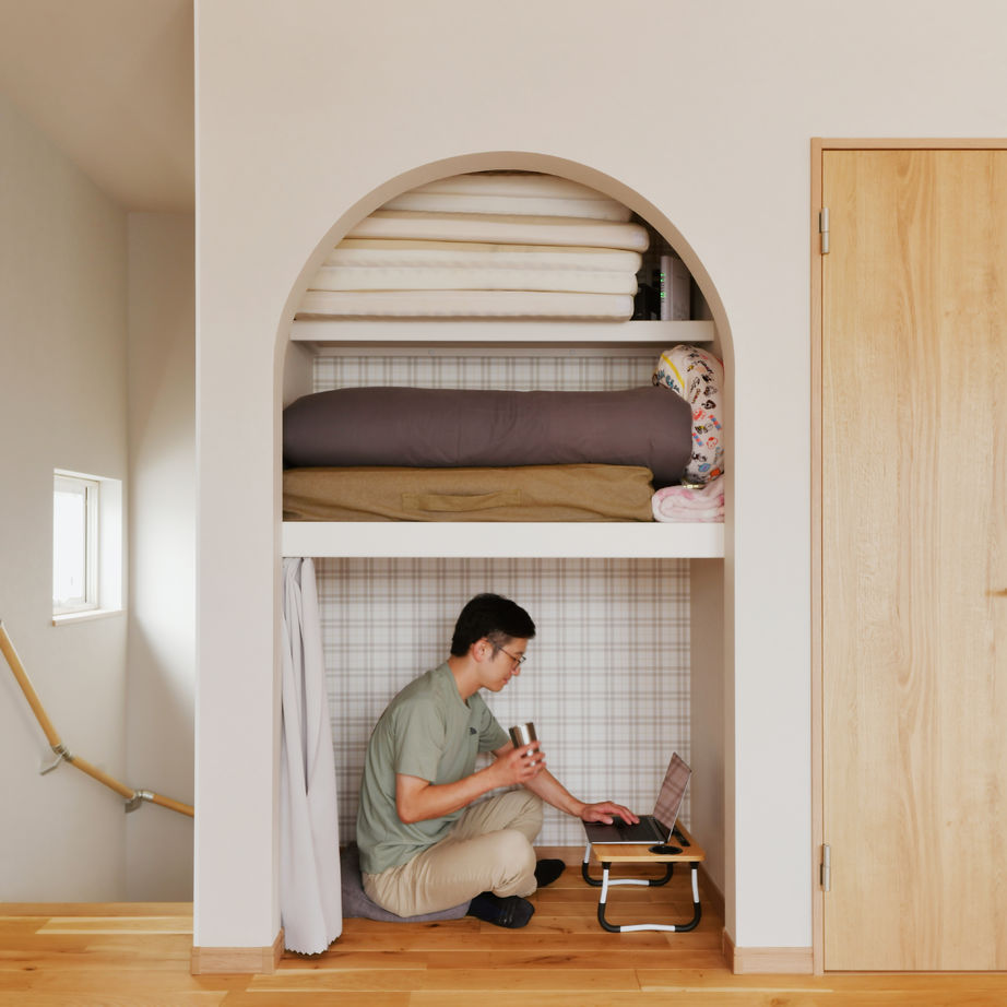 ライクスホーム 【1800万円/畳リビング/ボルダリングウォール】仲間が集まるくつろぎ空間にアスリート夫婦の遊び心がの建築実例画像3