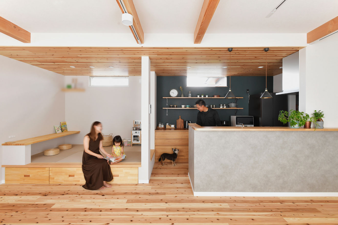 ライクスホーム 【1500～1999万円/セルロースファイバー/無垢材】性能にもデザインにもこだわり、心身ともに快適に暮らすの建築実例画像1