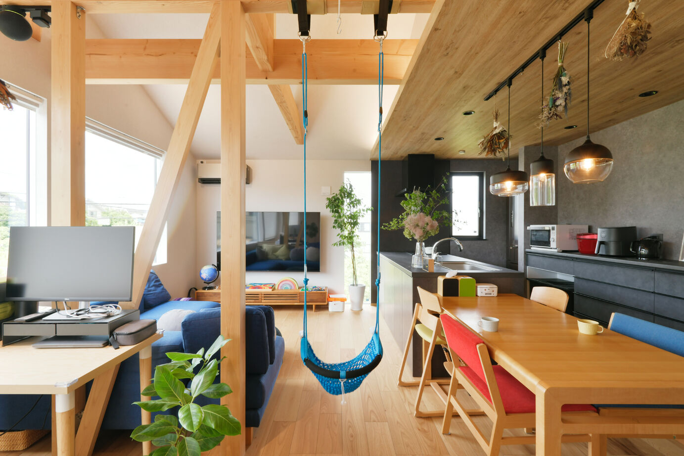 ライクスホーム 【1500～1999万円/２階リビング】こだわりのデザインキッチンから望む眺望が、暮らしに彩りを添えるの建築実例画像5