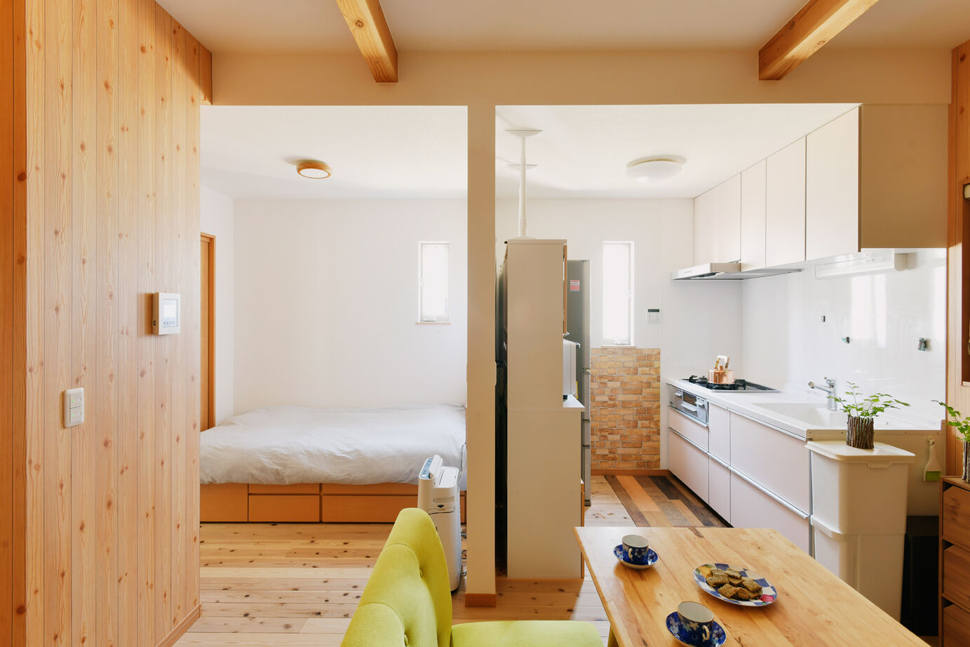 ライクスホーム 【998万円/10坪/平屋/間取り図有】必要な部分に必要な広さ。考え抜かれた動線面も◎な「ミニマル平屋」の建築実例画像4