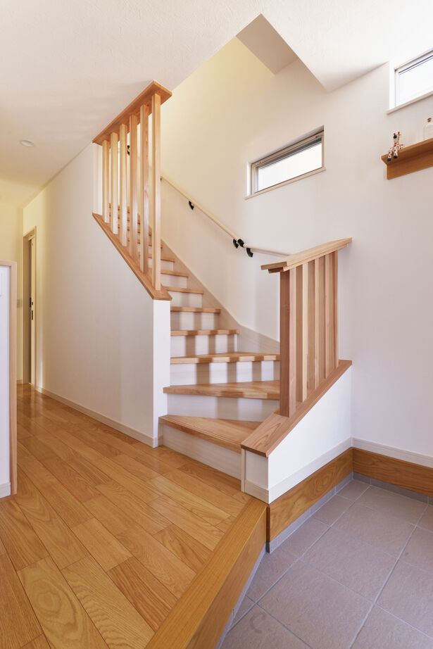 ライクスホーム 【～1499万円/31坪/インナーバルコニー/間取り図有】子どもが舐めても安全。使ってわかる無垢材の心地よさの建築実例画像9