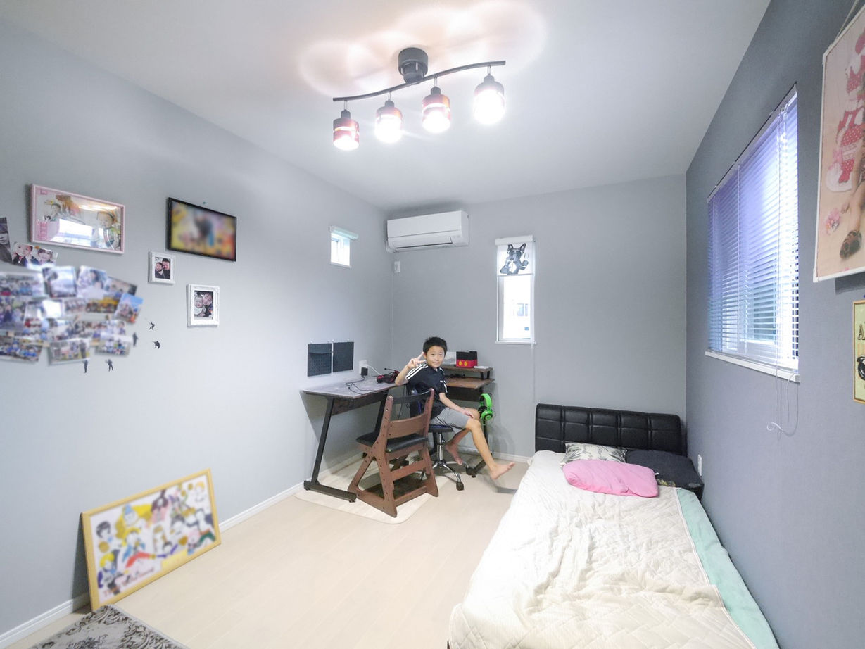 タナカホームズ 【～1499万円／間取図有／スピーカー付ライト】大好きなピンクで染めた自由設計の家の建築実例画像8