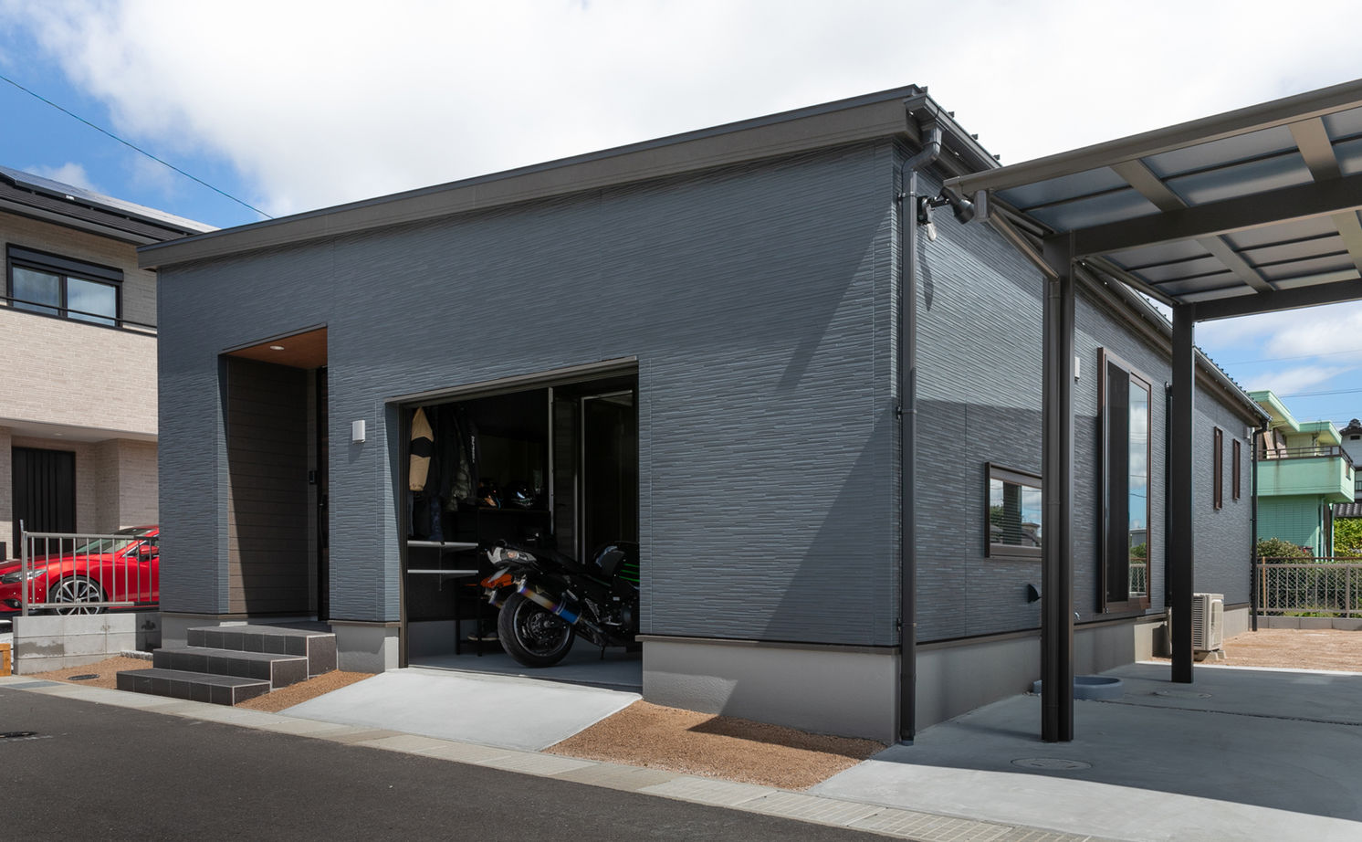 タナカホームズ 【間取り図有／1000万円台前半／平屋2LDK／ガレージ】趣味を楽しみ人生を謳歌するガレージハウスの建築実例画像17